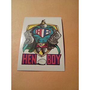 1983 General Mills Zero Heroes Trading Card Sticker Card Vintage #13